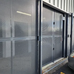 Steel perf panels