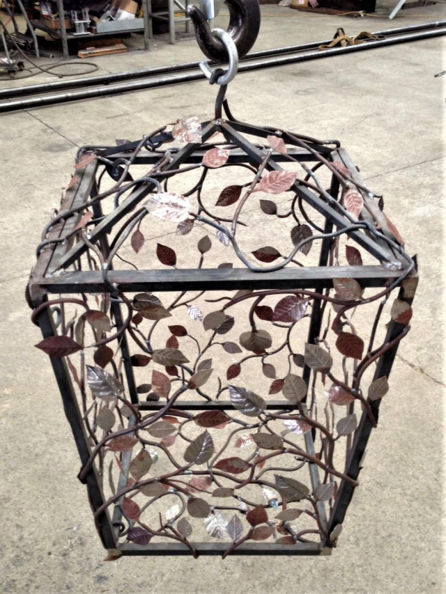 Custom designed light fixture