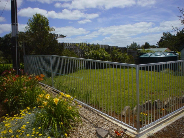Garden fence - Galvanised