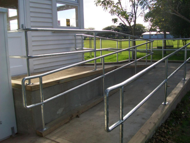 Handrails - Galvanised steel
