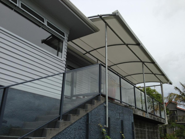 Residential canopy - Outdoor seating area