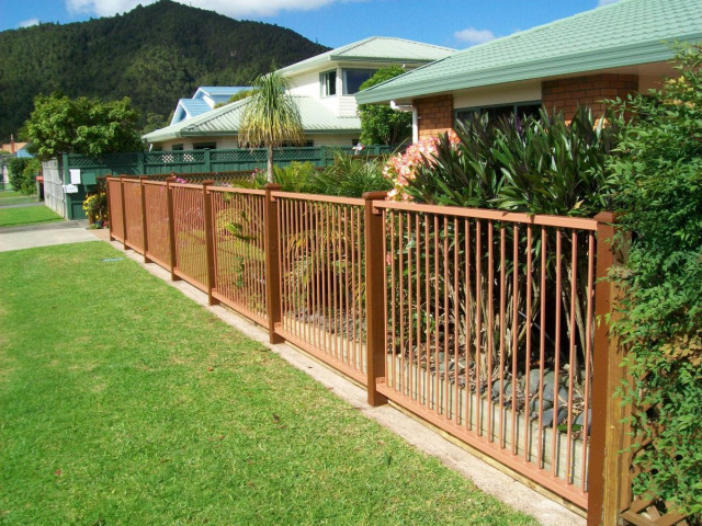 Residential fencing - Painted finish